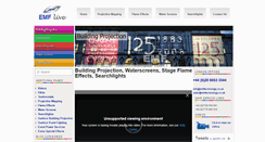 Desktop Screenshot of emftechnology.co.uk
