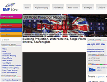 Tablet Screenshot of emftechnology.co.uk